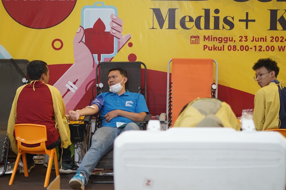 BAKSOS   donor darah dimeriahkan dengan bazar medis dan kesehatan dilengkapi klinik konsultasi psikologis, kesehatan mental diselenggarakan kolaborasi menejemen Java Lotus hotel (J-Lo) – Lions Club Jember Argopuro pada Minggu, 23 Juni 2024.