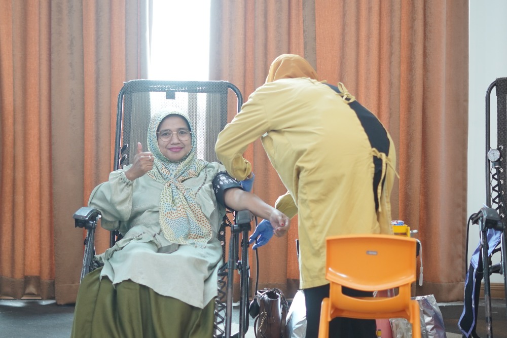 BAKSOS   donor darah dimeriahkan dengan bazar medis dan kesehatan dilengkapi klinik konsultasi psikologis, kesehatan mental diselenggarakan kolaborasi menejemen Java Lotus hotel (J-Lo) – Lions Club Jember Argopuro pada Minggu, 23 Juni 2024.